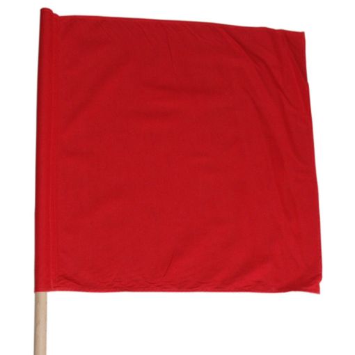 Bild von Warnflagge rot