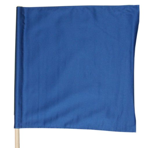 Bild von Warnflagge blau