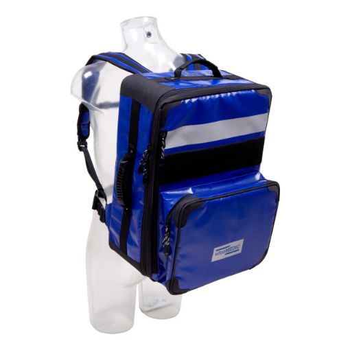 Bild von Rettungsrucksack ultraRUCKSACK EM III, blau, Fronttasche