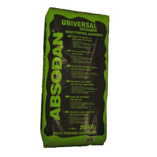 Bild von Öl- und Chemikalienbinder ABSODAN Universal, PE-Sack 20 kg