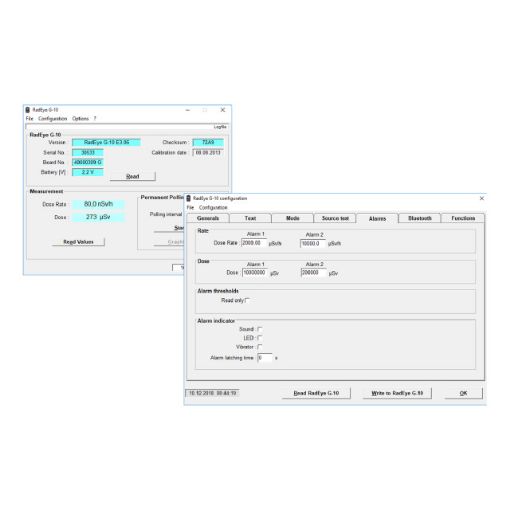 Bild von Auslesesoftware für RadEye Serie