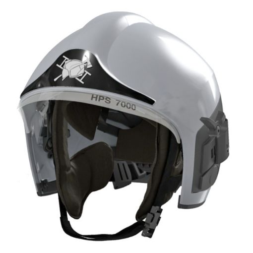 Bild von Feuerwehrhelm HPS® 7000 PRO, weißaluminium RAL 9006