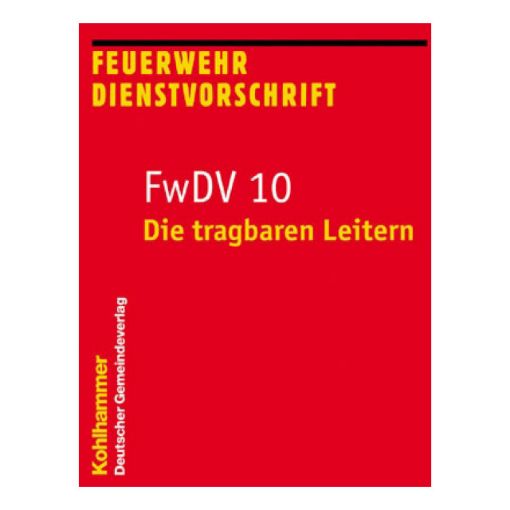 Bild von FwDV 10 - Die tragbaren Leitern