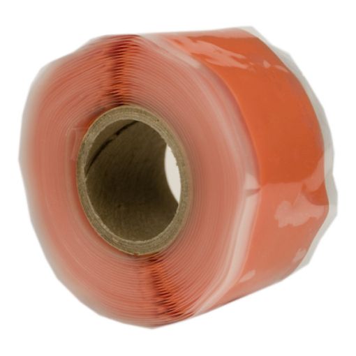 Bild von Silikonband Standard, Farbe orange, Breite 25,4 mm