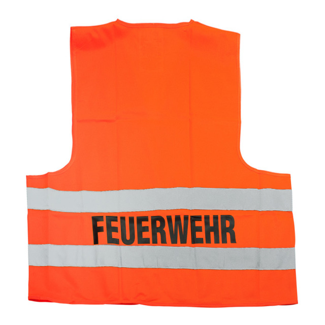 Warnweste, leuchtorange, FEUERWEHR. MURER-Feuerschutz Online-Shop