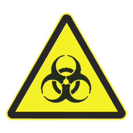 Bild von Warnzeichen Warnung vor Biogefährdung