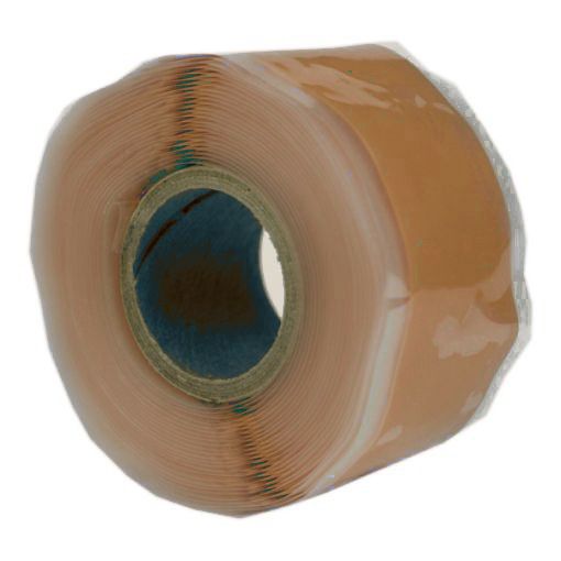 Bild von Silikonband Standard, Farbe braun, Breite 25,4 mm