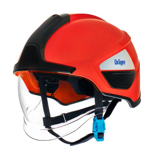 Bild von Feuerwehrhelm HPS® SafeGuard, rot lackiert