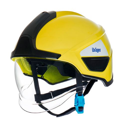 Bild von Feuerwehrhelm HPS® SafeGuard, leuchtgelb lackiert