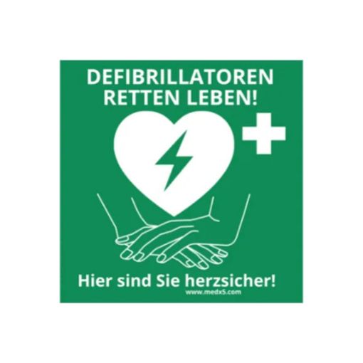 Bild von Standortaufkleber AED, Gr. S