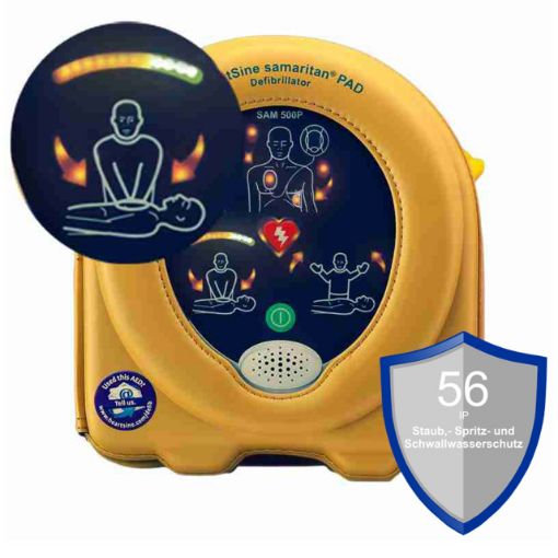 Bild von Defibrillator samaritan® PAD 500P, Indoor-Paket, Metall