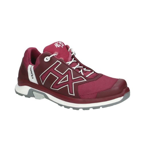 Bild von Damen-Schnürschuh HAIX® CONNEXIS® AIR 2.0 Ws LOW, weinrot/silber