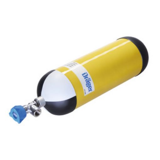 Bild von Druckluftflasche 9 l/300 bar NANO, mit Abströmsicherung, NLL