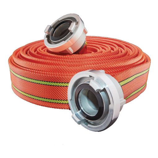 Bild von Druckschlauch TITAN X-TREME orange, C 42, 30 m, Easy-Fix Kupplungen