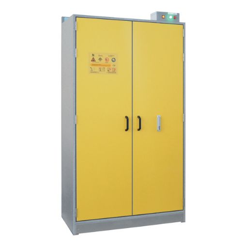 Bild von Akku-Ladeschrank Charge Store El 90 mit Löschsystem, 2 Leisten