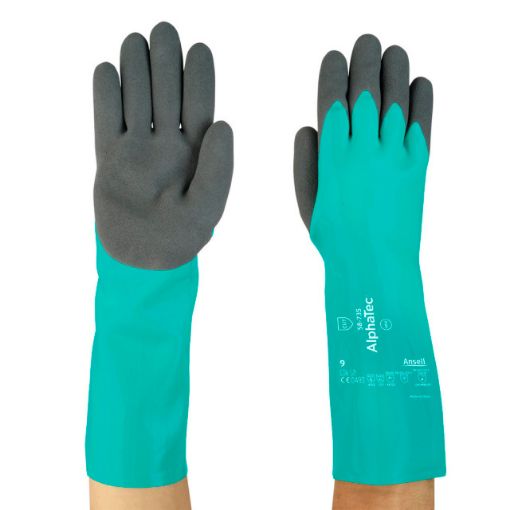 Bild von Chemikalienschutzhandschuh AlphaTec 58-735