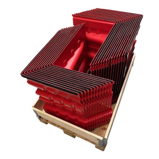 Bild von Hochwasserbarriere PHÖNIX, 500 mm, Set mit 11 Eckstücken