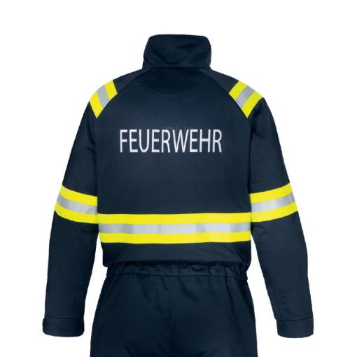 Bild von Rückenaufdruck 1-zeilig nach Angabe, fluoreszierend gelb