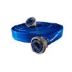Bild von Trinkwasserschlauch HILCOFLEX AQUA, blau, D 25, 10 m, Edelstahl-Saugkupplung