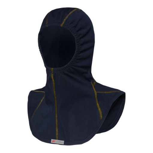 Bild von Feuerschutzhaube mit Schulterteil, PU-Membran, marine, RFID
