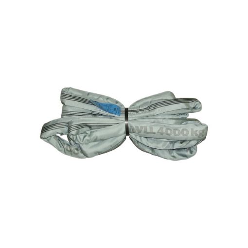 Bild von Rundschlinge, Tragkraft 4 t (grau), 1,5 m