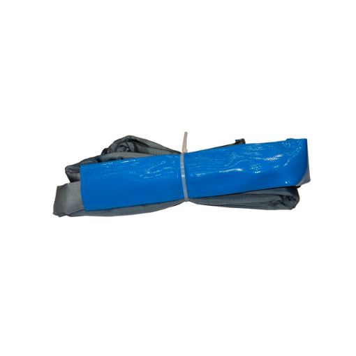 Bild von Rundschlinge, Tragkraft 4 t (grau), 3 m, Kantenschutz