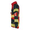 Bild von Überjacke X-Pro Dynamic, rot/dunkelblau, Schild FEUERWEHR silber
