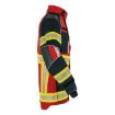 Bild von Überjacke X-Pro Dynamic, rot/dunkelblau, Druck FEUERWEHR gelb