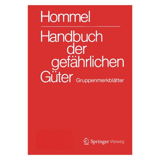 Bild von Handbuch der gefährlichen Güter, Gruppenmerkblätter