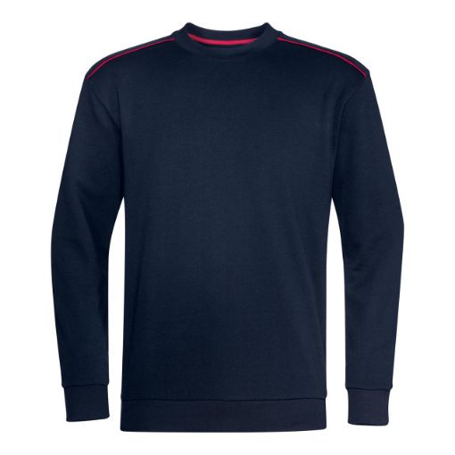 Bild von UVEX Sweatshirt, schwarzblau/rot