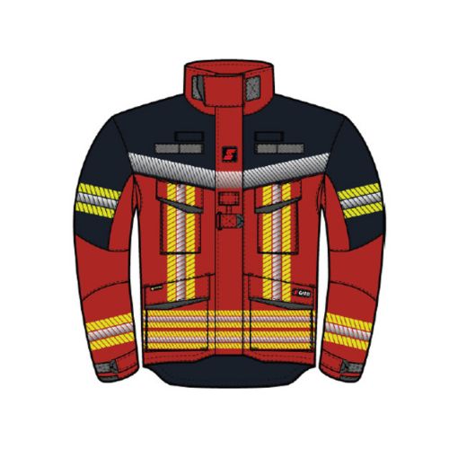 Bild von Überjacke RESPONSER 2.0 ATC, rot/schwarzblau