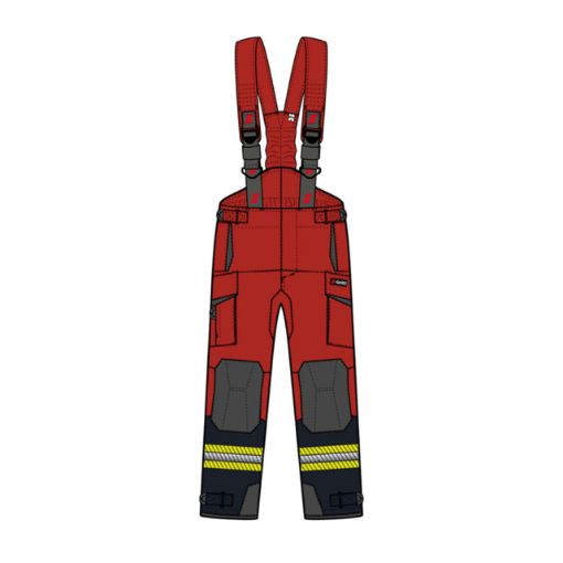 Bild von Überhose ATTACK 2.0 ATC, rot/schwarzblau