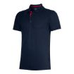 Bild von UVEX Herren Poloshirt, schwarzblau/rot