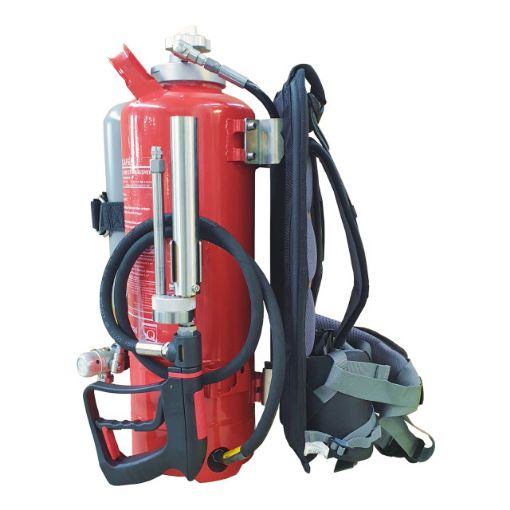 Bild von Hochleistungslöschgerät HiCAFS 9 Stahl, mit Rückentrage