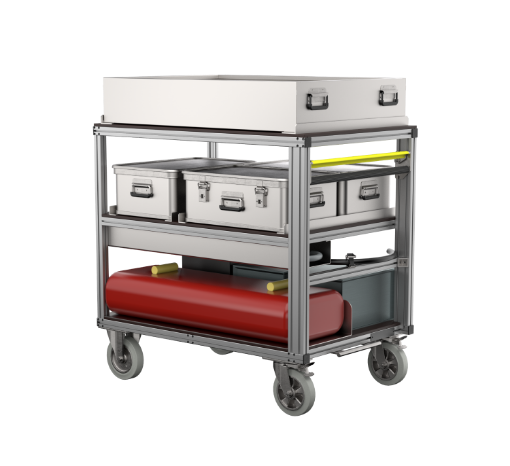 Bild von Rollcontainer E-Mobilitä und Batteriemanagement