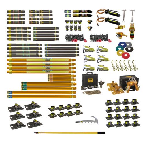 Bild von Satz Abrollbehälter-Rüst