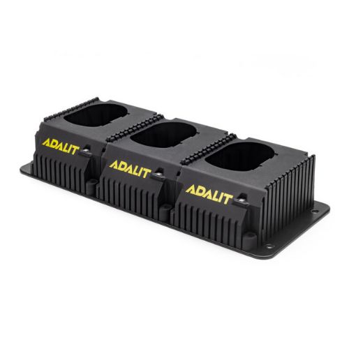 Bild von Kfz-Ladegerät ADALIT L-3000/4000 12/24 V für 3 Handlampen