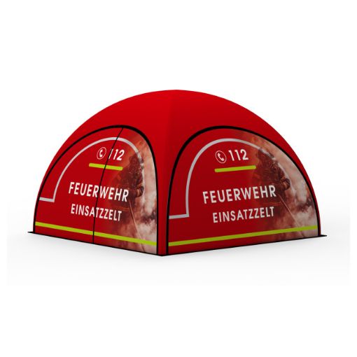 Bild von Schnelleinsatzzelt 4x4 m, ohne Bodenplane