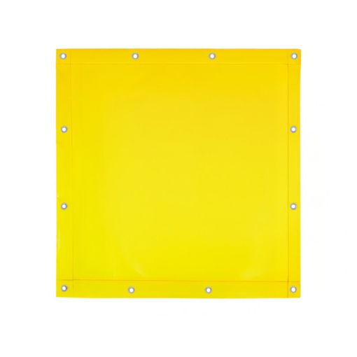 Bild von Unterlegplane gelb, mit Rundösen, 5 x 5 Meter