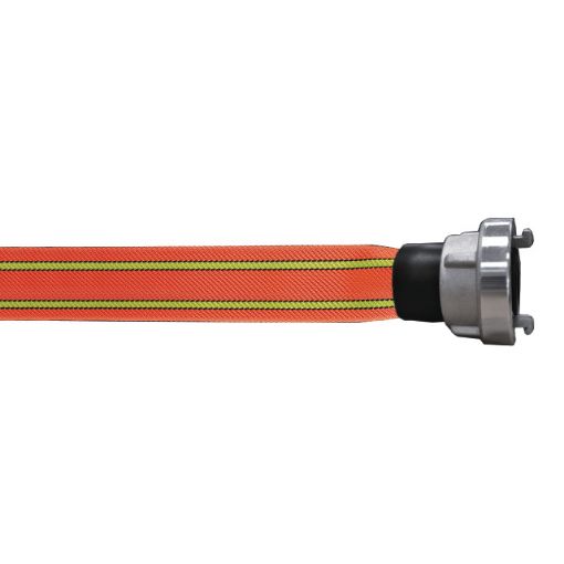Bild von Druckschlauch TITAN FLAME, orange, D 25, 20 m, Easy-Fix Kupplungen