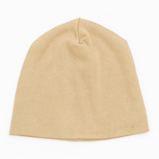 Bild von Rollmütze, ohne Einstickung, sand