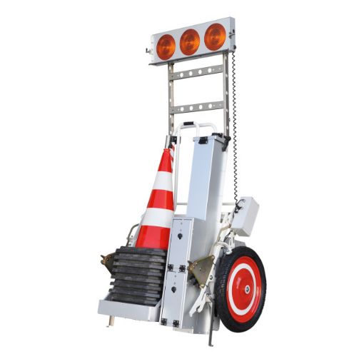 Bild von Einpersonen-Haspel VERKEHR PLUS Modell 2015, MILWAUKEE, Ausführung rechts