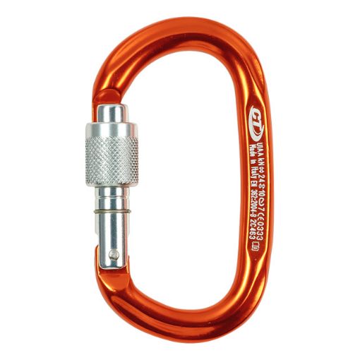 Bild von Karabiner OBX-SG, grau/orange