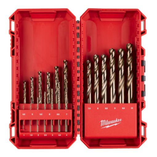 Bild von Metallbohrerset COBALT HSS-G, 19-teilig