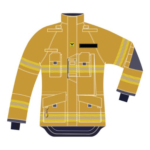Bild von Einsatzjacke CHALLENGER Avant IRS Lübeck, gold