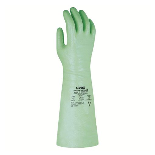 Bild von Chemikalienschutzhandschuh rubiflex S NB40S