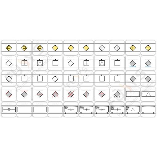 Bild von Magnetset 50 TZ Rettungsdienst Standard