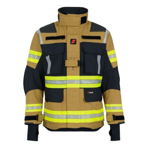 Bild von Einsatzjacke HORIZON, gold/schwarzblau
